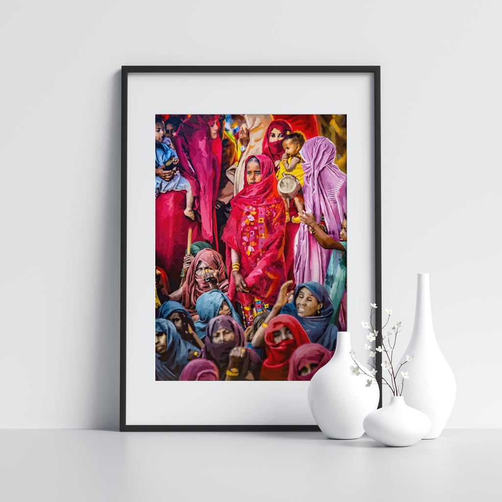Daughters of the Nile - Fine Art Print