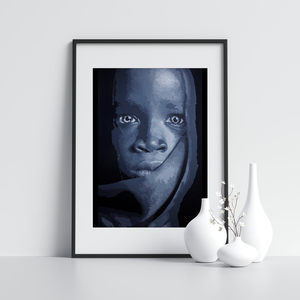 Eyes tell what words can't - Fine Art Print